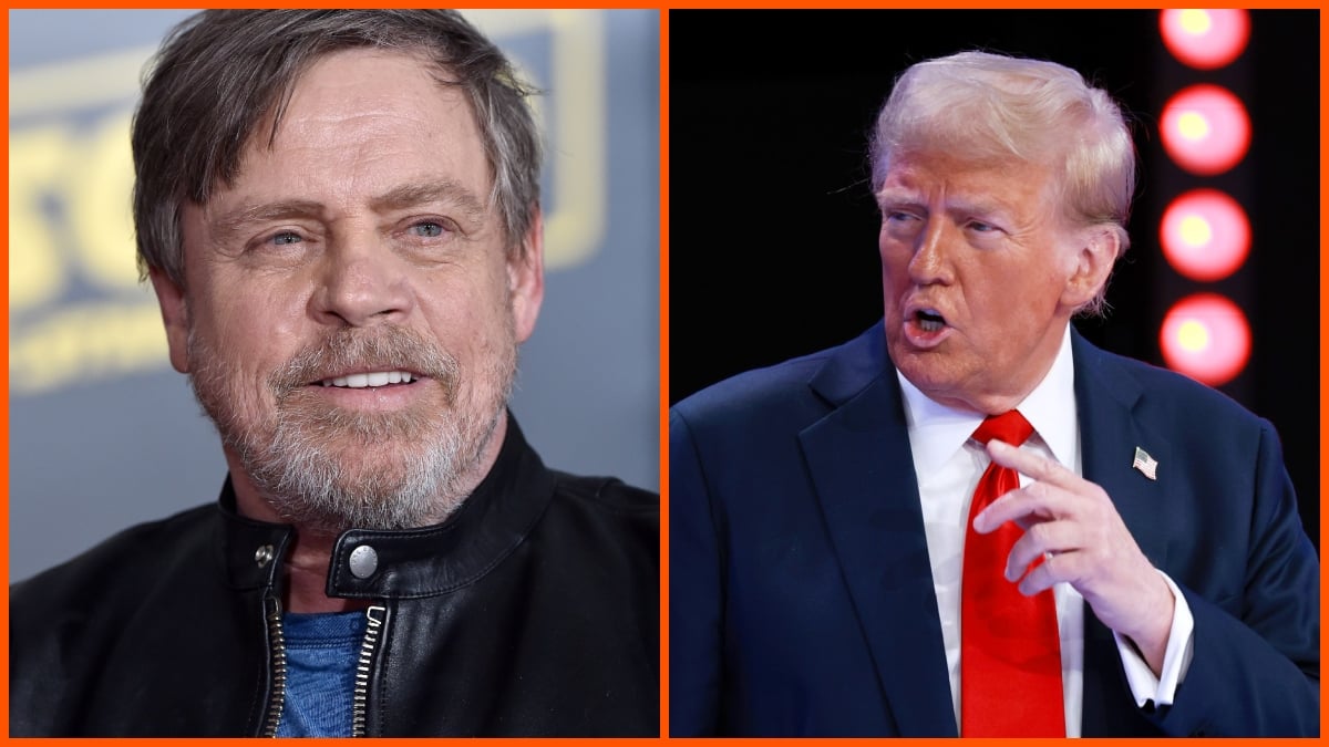 Mark Hamill Donald Trump Getty