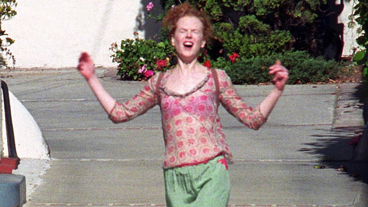 Nicole Kidman basks in the sun.