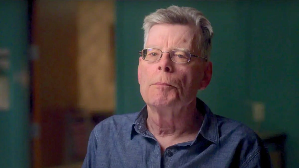 Stephen King in Apple TV Plus' In His Own Words featurette.