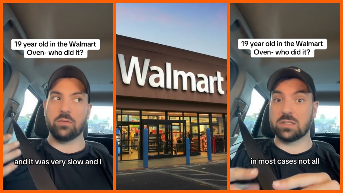 Walmart at sunset, true crime TikTok theory