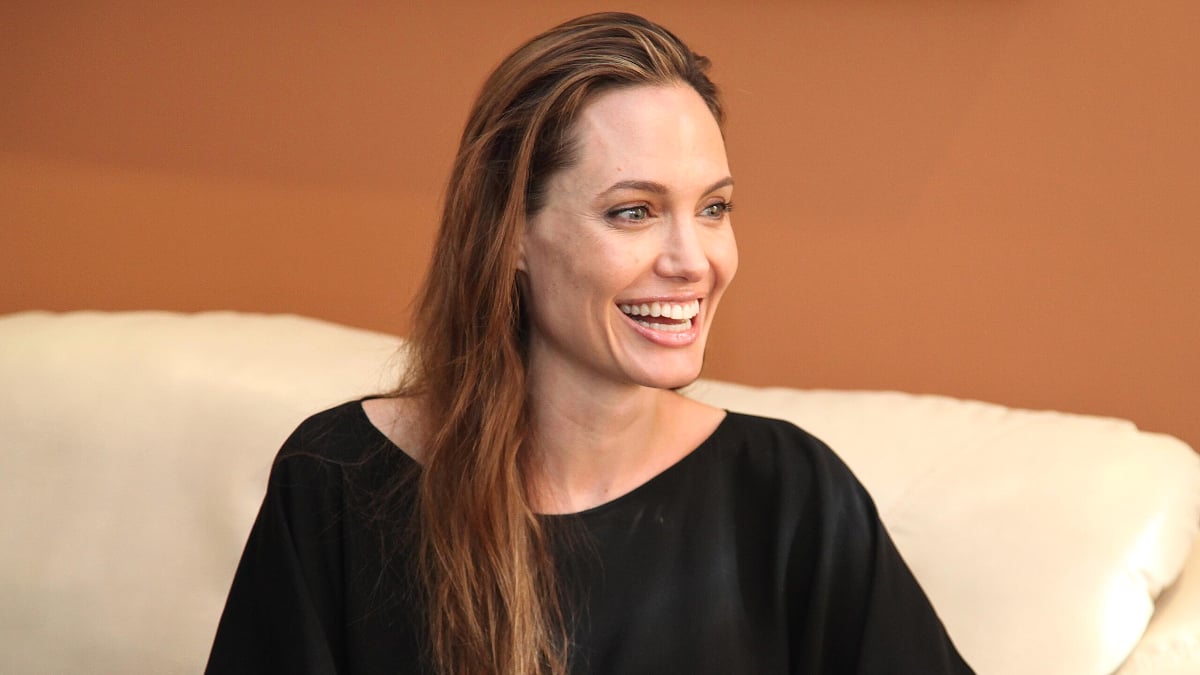 Actress Angelina Jolie meeting of the Minister of Foreign Affairs, Trade and Integration. Eco Ricardo Patiño. April 22, 2012.