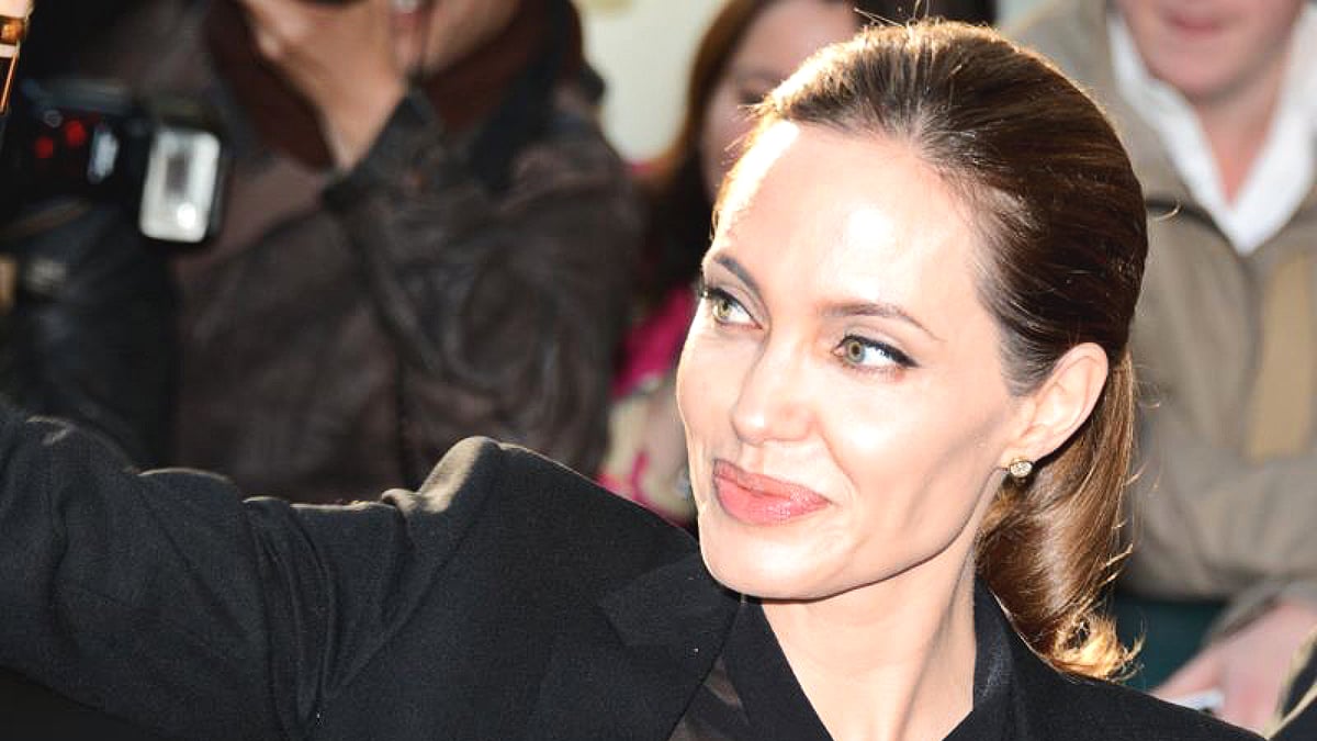 Angelina Jolie at the Cannes film festival 2013.