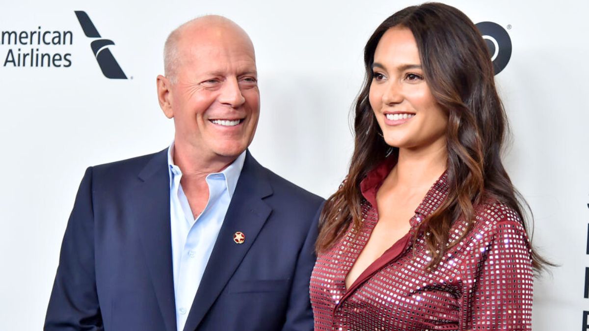 NEW YORK, NEW YORK - OCTOBER 11: Bruce Willis and wife Emma Heming Willis attend the "Motherless Brooklyn" Arrivals during the 57th New York Film Festival on October 11, 2019 in New York City. (Photo by Theo Wargo/Getty Images for Film at Lincoln Center)