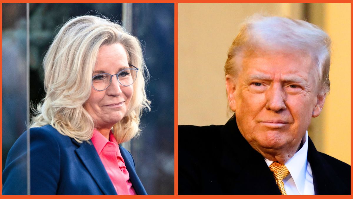 Liz Cheney and Donald Trump