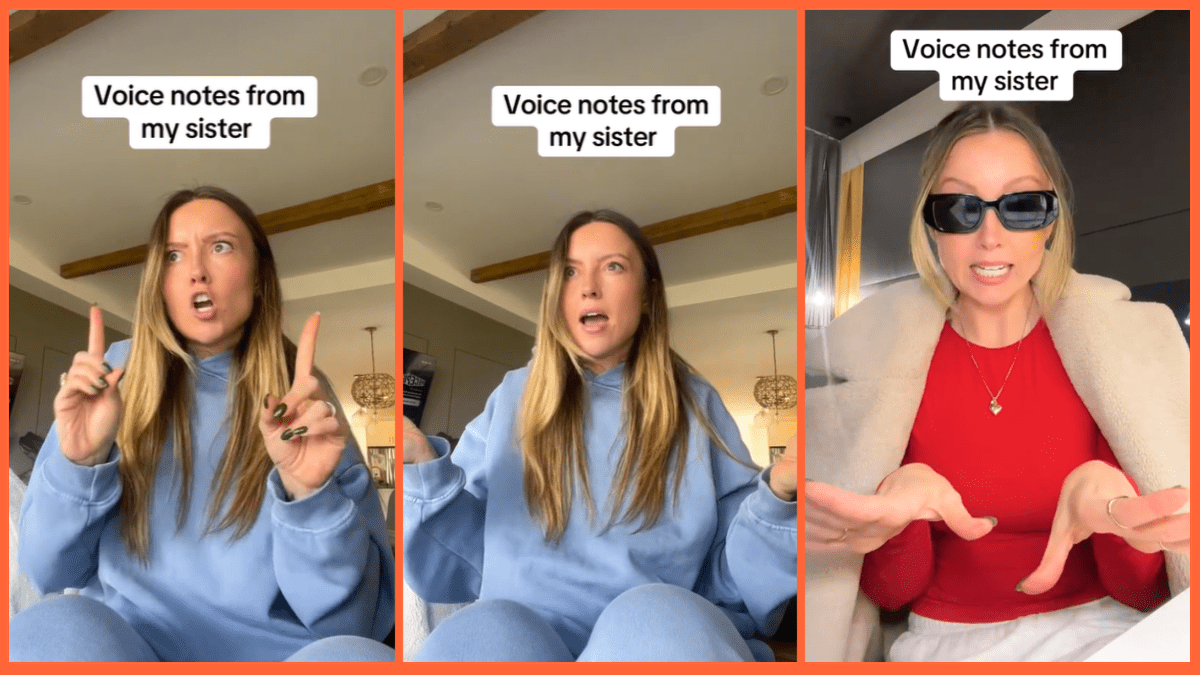 Sassy sister suggests a new way to celebrate Christmas, and it's an offer her sis can't refuse