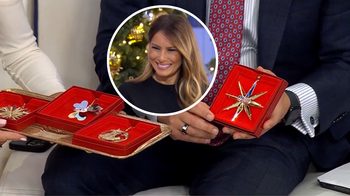 We need to talk about Melania Trump's Christmas decoration backlash