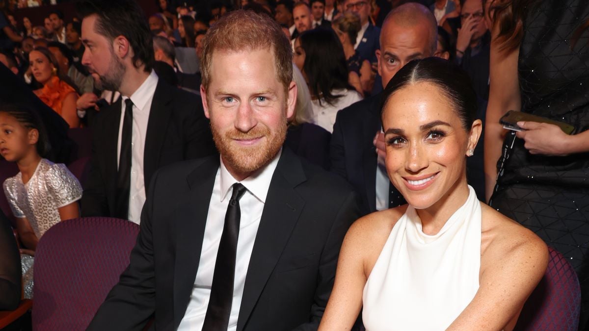 Prince Harry, Duke of Sussex and Meghan, Duchess of Sussex attend the 2024 ESPY Awards at Dolby Theatre on July 11, 2024 in Hollywood, California. (Photo by Kevin Mazur/Getty Images for W+P)