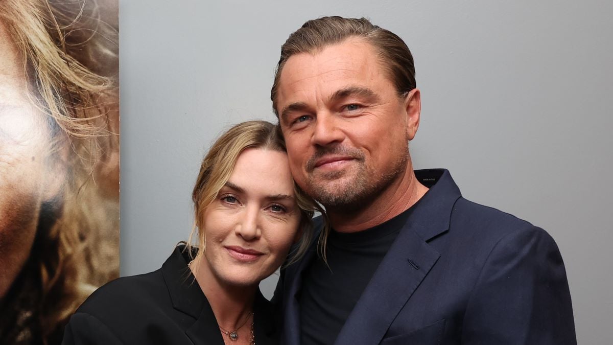 Kate Winslet and Leonardo DiCaprio seen at "Lee" Special Screening at Harmony Gold on November 19, 2024 in Los Angeles, California. (Photo by Eric Charbonneau/Roadside Attractions via Getty Images)