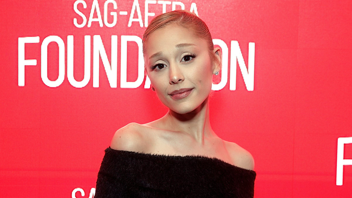 NEW YORK, NEW YORK - DECEMBER 04: Ariana Grande attends the SAG-AFTRA Foundation screening and Q&A of "Wicked" at SAG-AFTRA Foundation Robin Williams Center on December 04, 2024 in New York City.