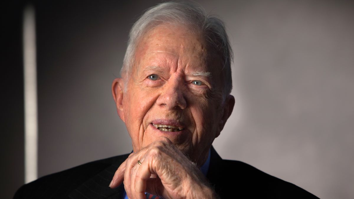 ormer President Jimmy Carter interviewed for "The Presidents' Gatekeepers" project at the Carter Center, Atlanta, Georgia, September 14, 2011. (Photo by David Hume Kennerly/Getty Images)