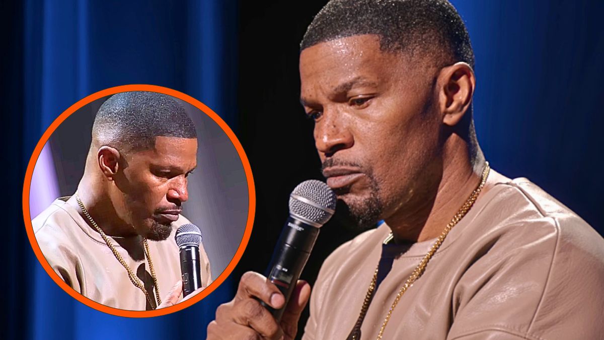 Jamie Foxx gets emotional during his Netflix special 'What Had Happened Was..."