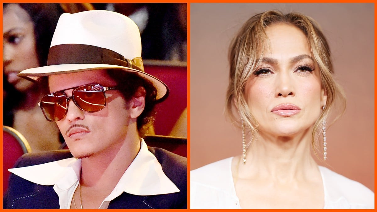 Jennifer Lopez and Bruno Mars