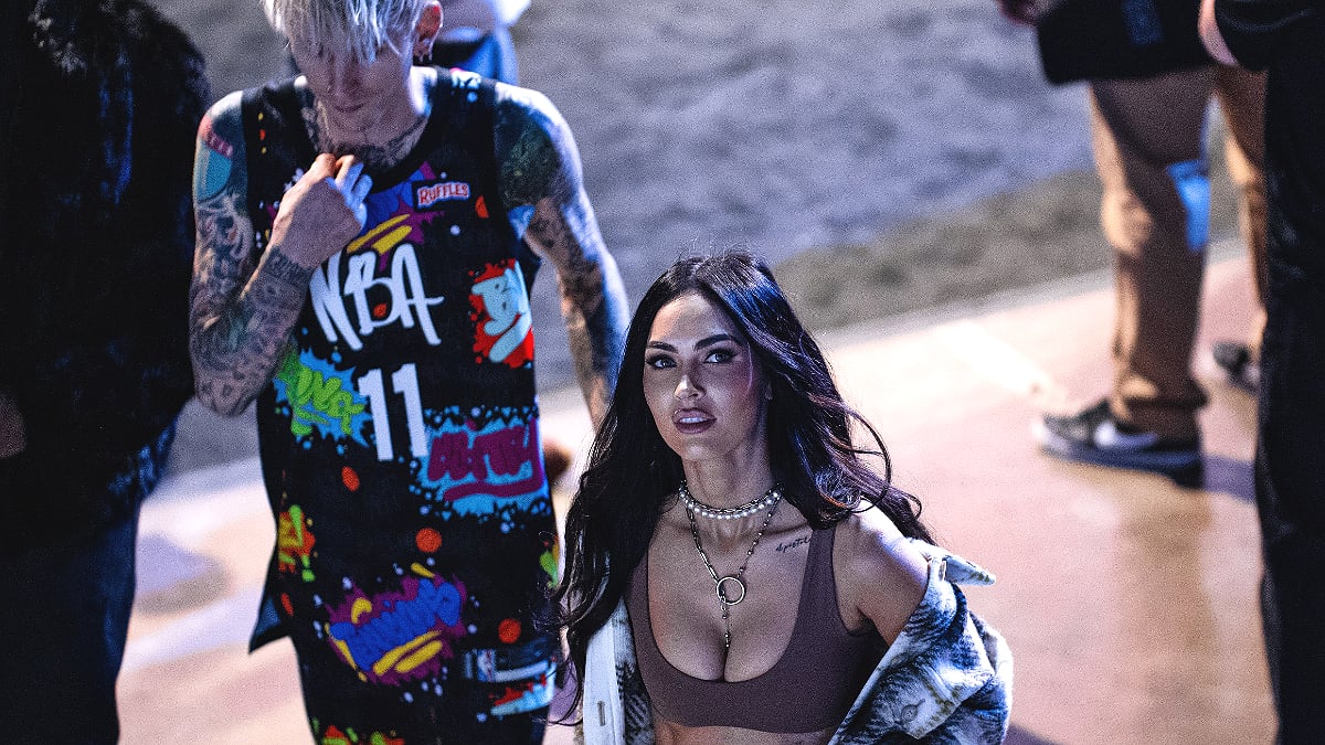 Machine Gun Kelly and Megan Fox snapped in February 2022.