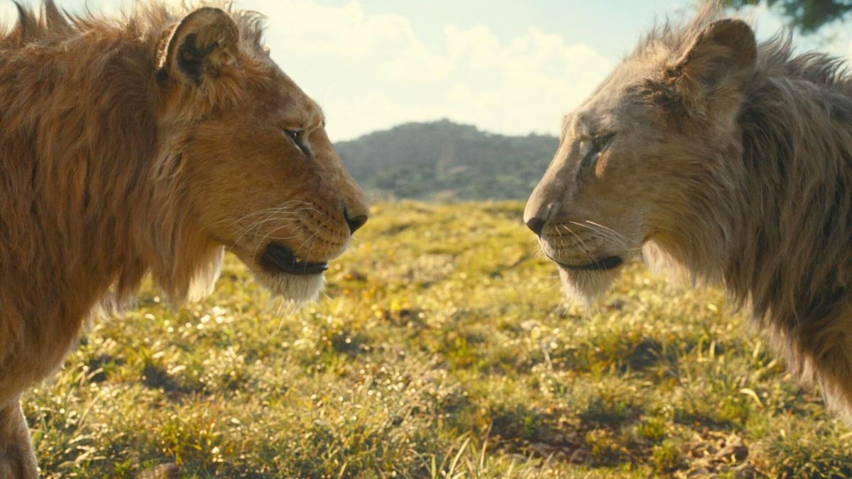 Mufasa and Taka in Mufasa The Lion King