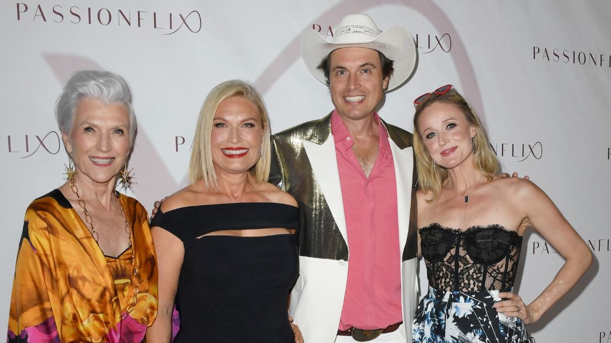 Maye Musk, Tosca Musk, Kimbal Musk and Christiana Musk