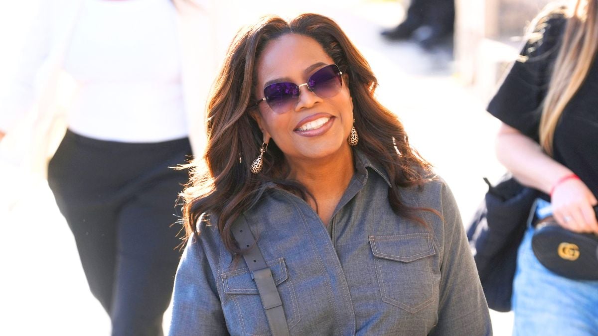 Oprah Winfrey is seen at "Jimmy Kimmel Live!" on September 17, 2024 in Los Angeles, California. (Photo by ZZHollywood To You/Star Max/GC Images)