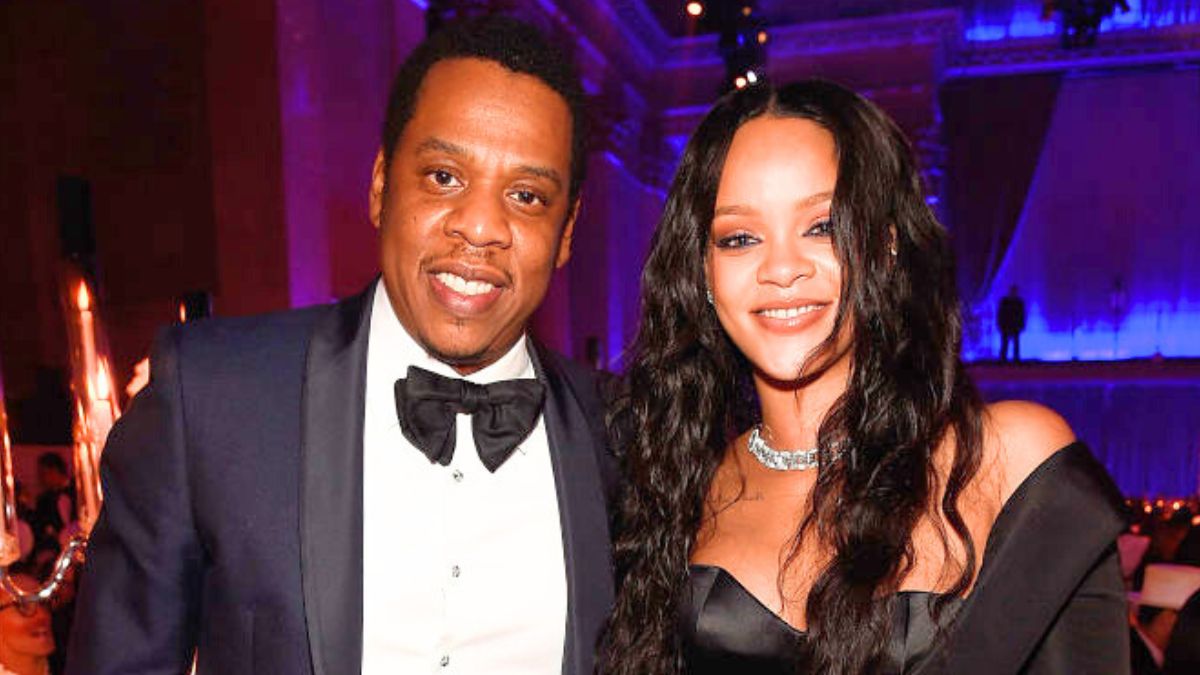 NEW YORK, NY - SEPTEMBER 14: Jay-Z and Rihanna attend Rihanna's 3rd Annual Diamond Ball Benefitting The Clara Lionel Foundation at Cipriani Wall Street on September 14, 2017 in New York City. (Photo by Kevin Mazur/Getty Images for Clara Lionel Foundation)