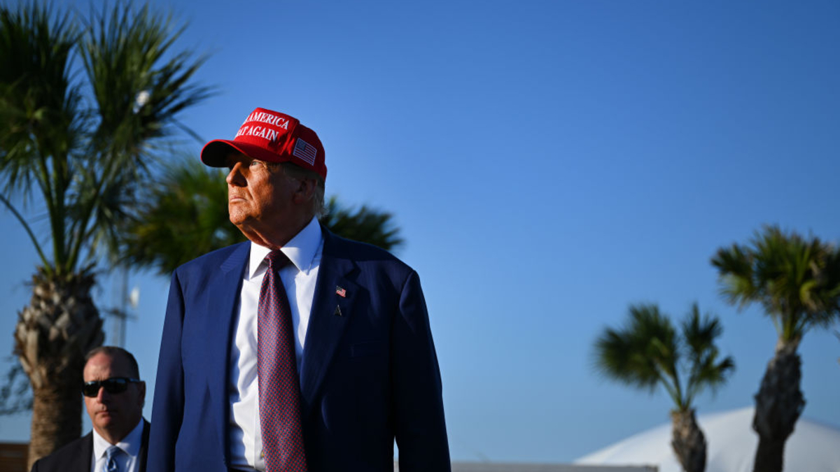 President-elect Donald Trump attends a viewing of the launch of the sixth test flight of the SpaceX Starship rocket on November 19, 2024 in Brownsville, Texas. SpaceX’s billionaire owner, Elon Musk, a Trump confidante, has been tapped to lead the new Department of Government Efficiency alongside former presidential candidate Vivek Ramaswamy. 