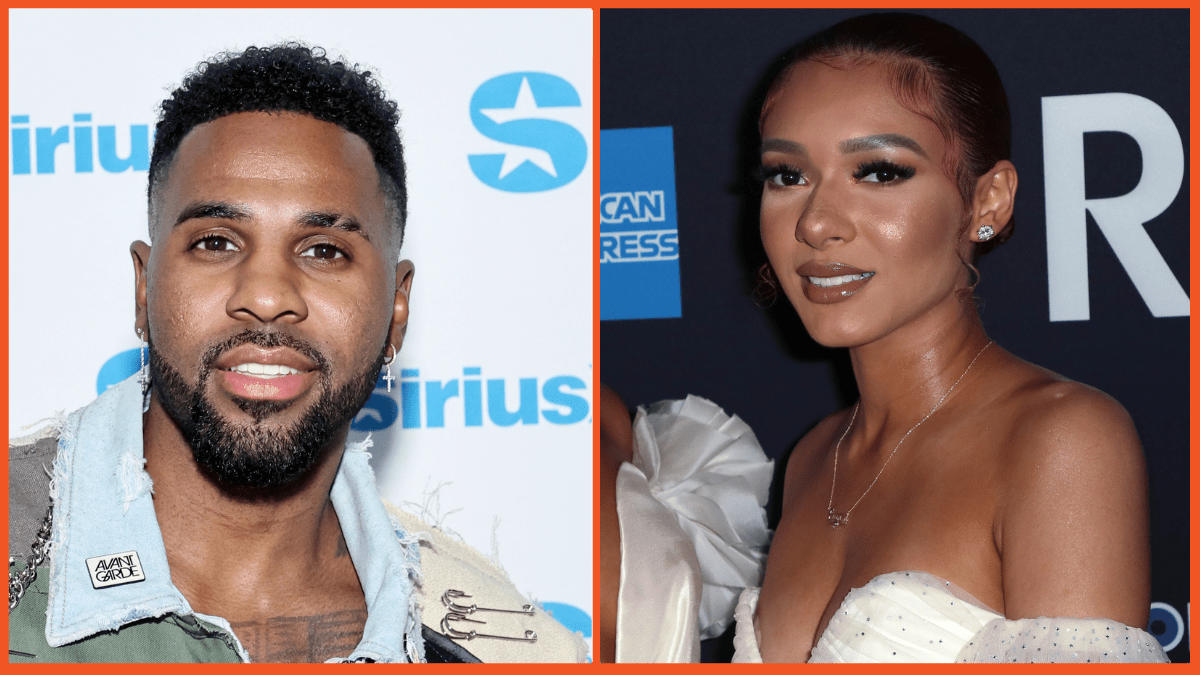 Jason Derulo visits the SiriusXM studios in Miami on December 04, 2024 in Miami Beach, Florida. (Photo by Jamie McCarthy/Getty Images for SiriusXM) & Saiyr Dilan and Emaza Dilan of Ceraadi attend 2020 Roc Nation THE BRUNCH on January 25, 2020 in Los Angeles, California. (Photo by David Livingston/Getty Images)