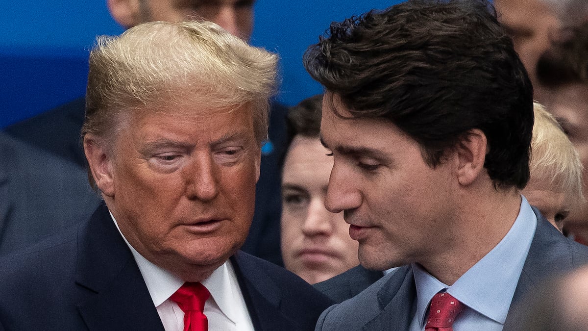 Donald Trump Justin Trudeau