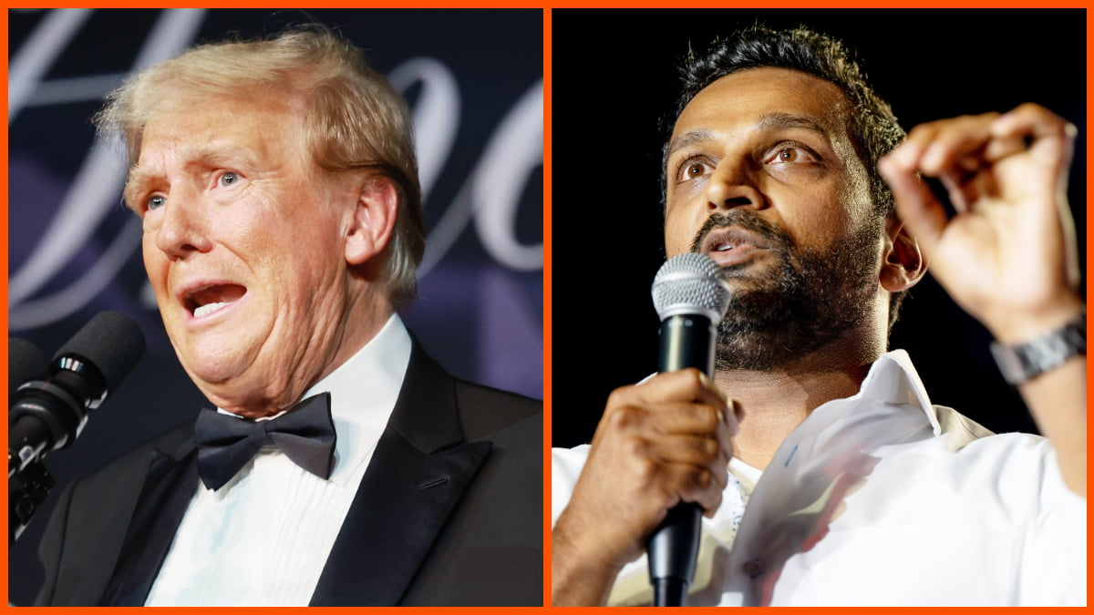 Donald Trump and Kash Patel