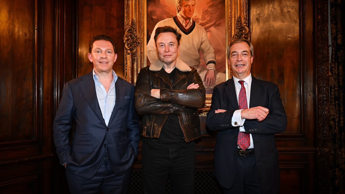 Nick Candy, Elon Musk, Nigel Farage