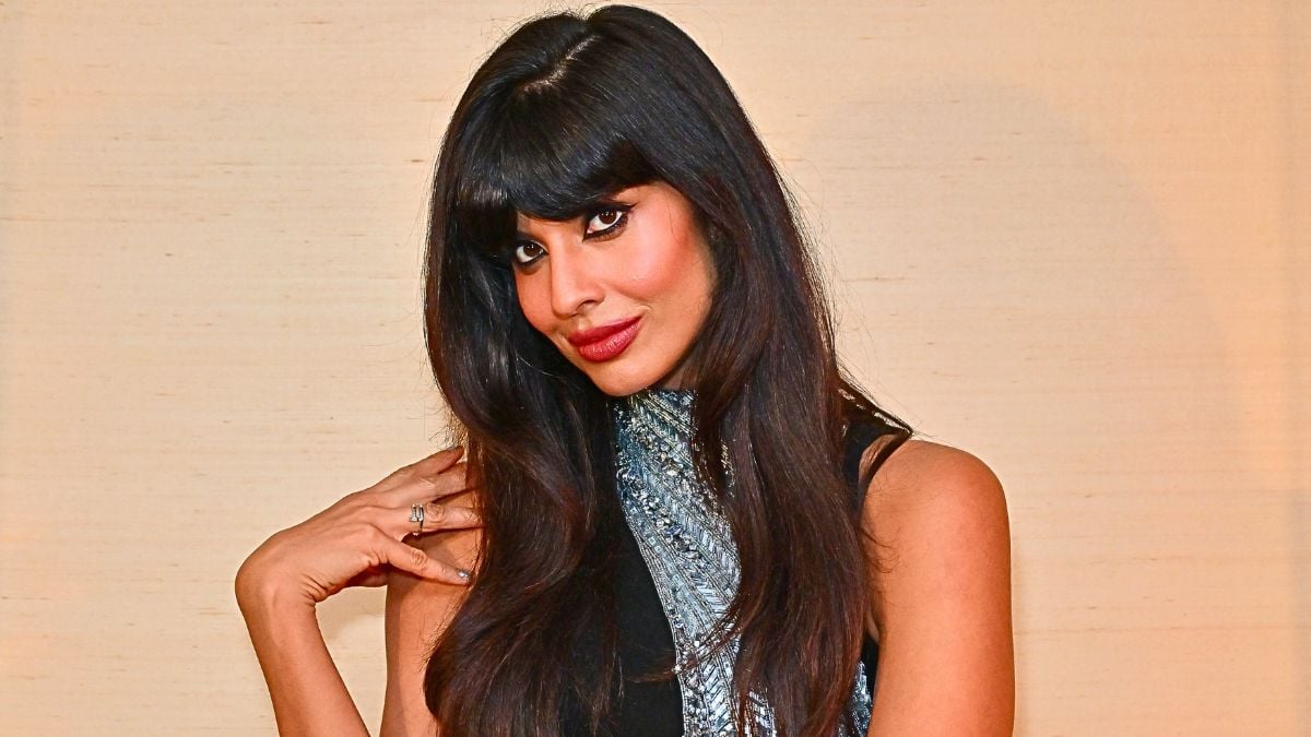 Jameela Jamil attends the Condé Nast Traveller and Cartier event celebrating Diwali at The Dorchester on October 18, 2024 in London, England.