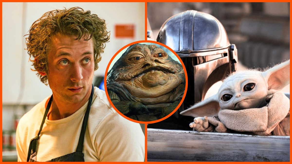 Jeremy Allen White, Jabba the Hut, The Mandalorian, and Grogu