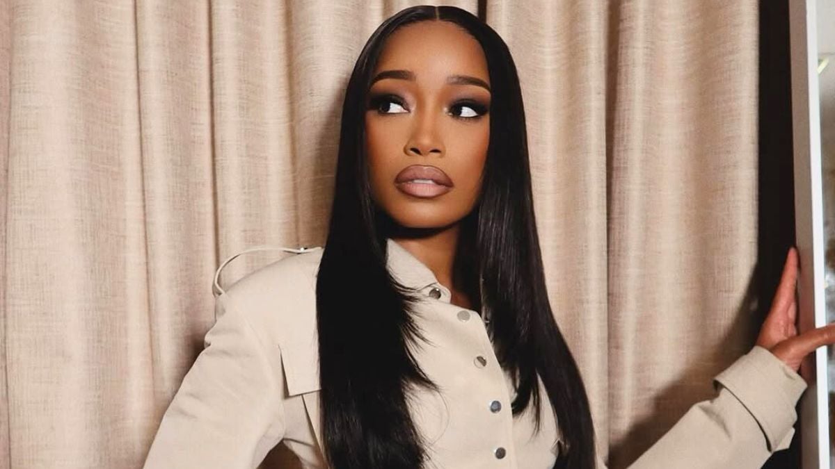 Keke Palmer's look that makes fans believe she looks like Monica Arnold