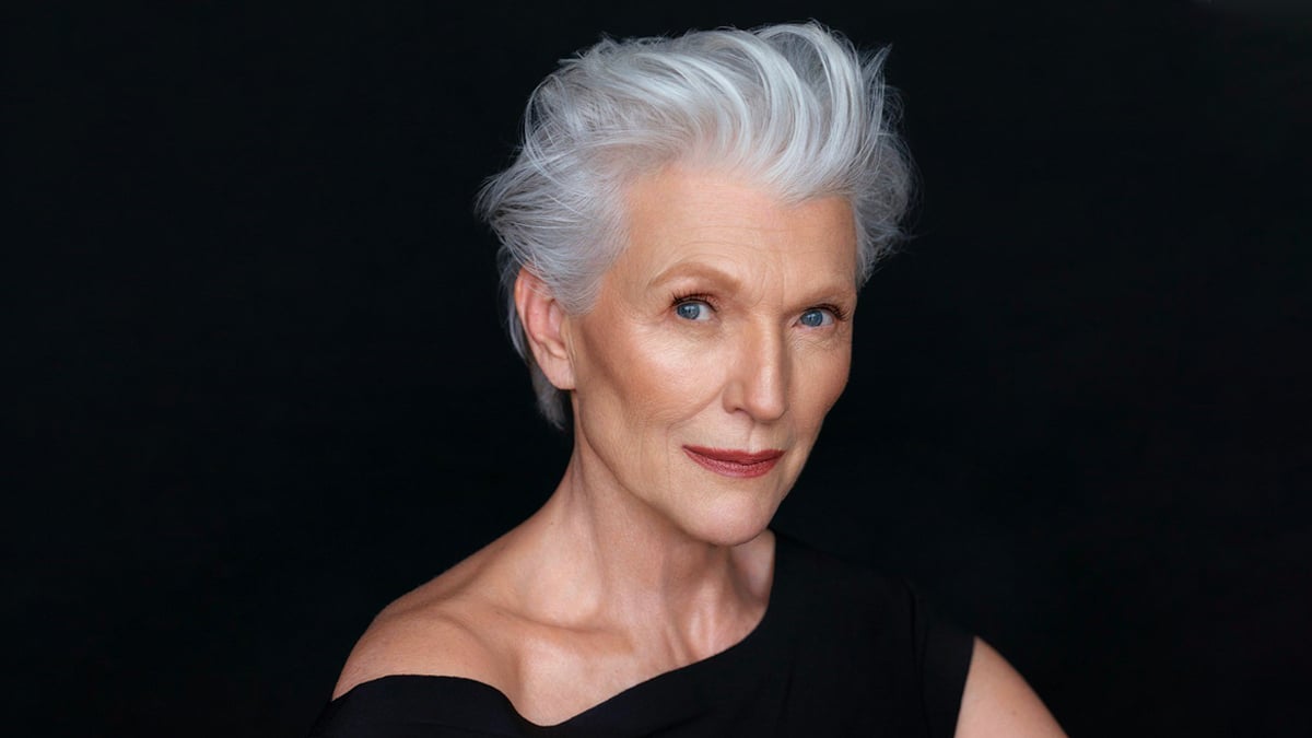 Maye Musk for Elle