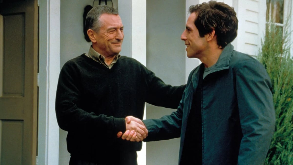 Robert De Niro and Ben Stiller in Meet the Parents