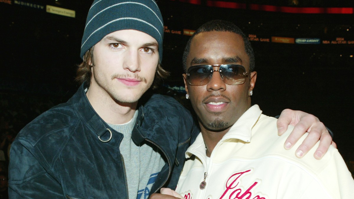 Ashton Kutcher and Diddy