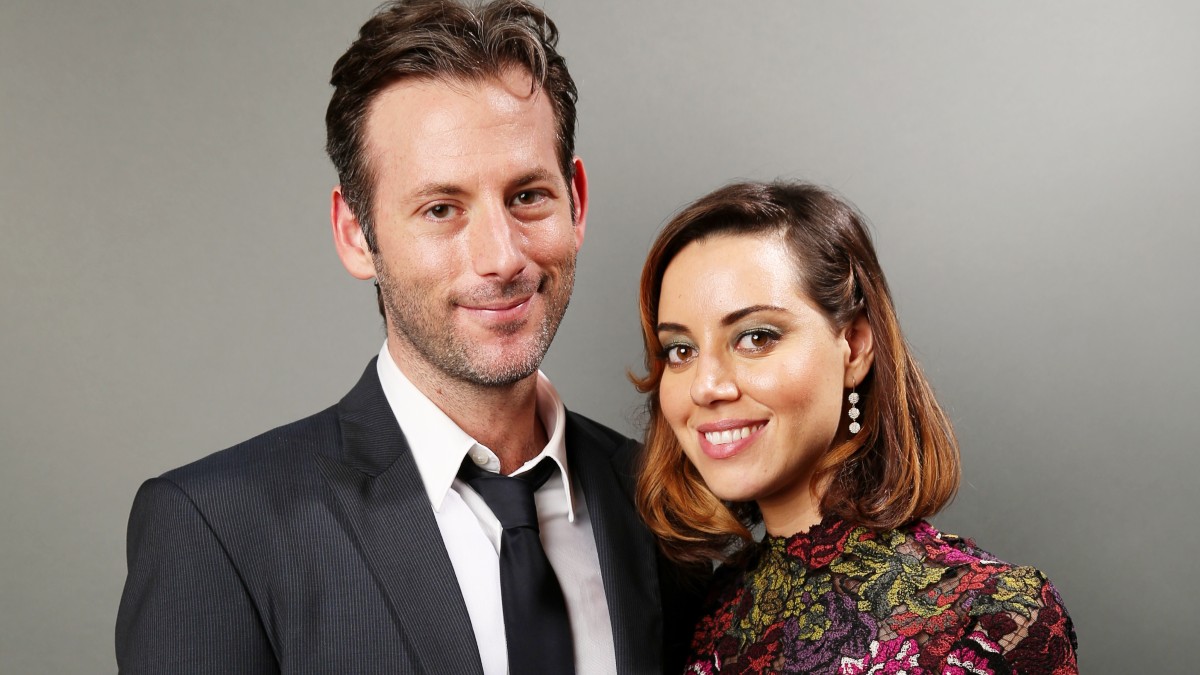 Aubrey Plaza and husband Jeff Baena