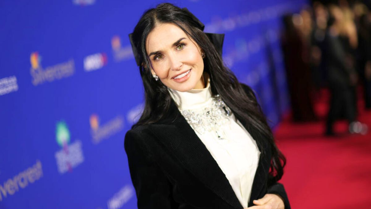 PALM SPRINGS, CALIFORNIA - JANUARY 03: Demi Moore attends the 36th Annual Palm Springs International Film Awards at Palm Springs Convention Center on January 03, 2025 in Palm Springs, California. (Photo by Matt Winkelmeyer/Getty Images for Palm Springs International Film Society)