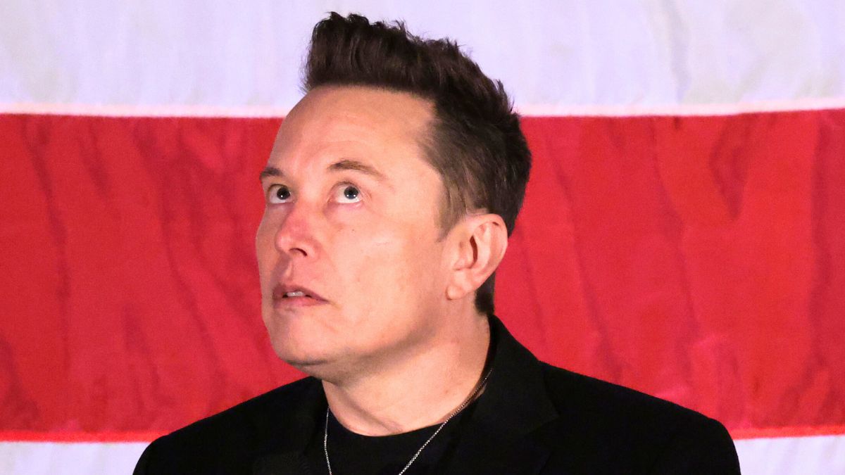 SpaceX and Tesla founder Elon Musk speaks during a town hall for Republican presidential nominee, former U.S. President Donald Trump at the The Greater Philadelphia Expo Center & Fairgrounds on October 18, 2024 in Oaks, Pennsylvania. Musk is campaigning for former U.S. President Donald Trump and is urging his supporters to take advantage of absentee and early voting in what is expected to be a tight race in Pennsylvania. (Photo by Alex Wong/Getty Images)