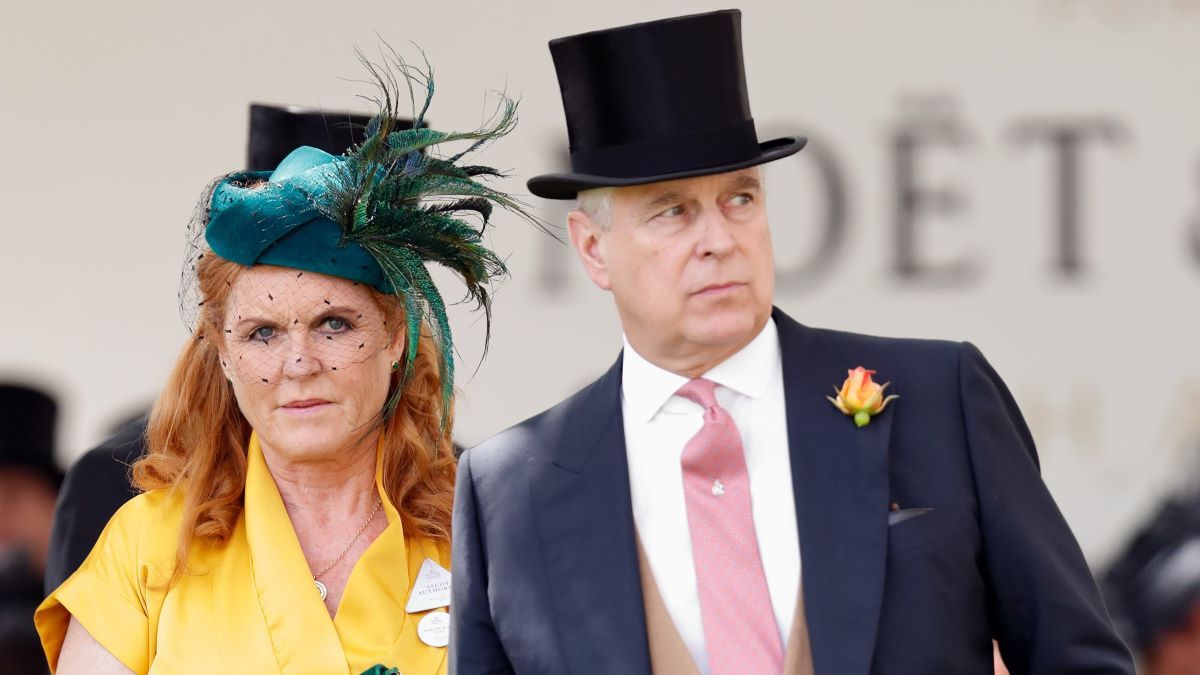 Sarah Ferguson, Duchess of York and Prince Andrew, Duke of York attend day four of Royal Ascot at Ascot Racecourse on June 21, 2019 in Ascot, England. (Photo by Max Mumby/Indigo/Getty Images)