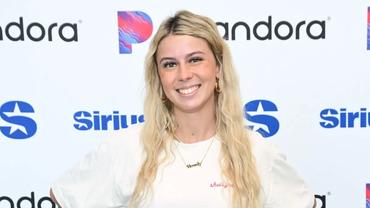 Haliey Welch appears at SiriusXM Studios on July 31, 2024 in Los Angeles, California. (Photo by Michael Tullberg/Getty Images)