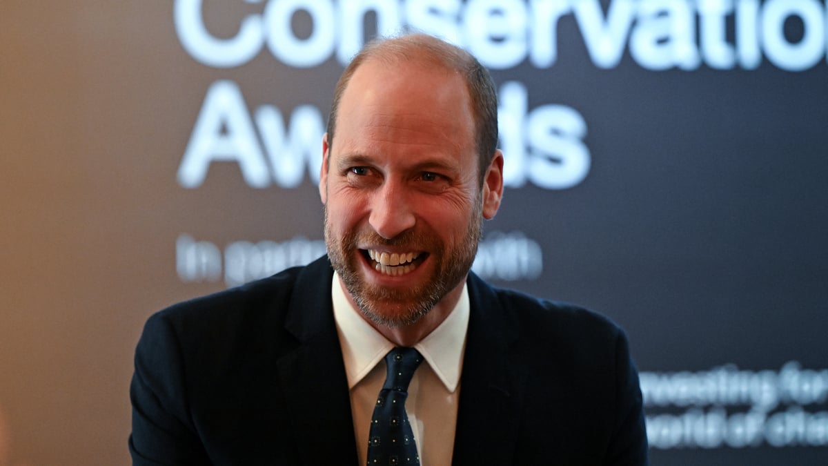 LONDON, ENGLAND - NOVEMBER 27: Prince William, Prince of Wales speaks with winners ahead of the 12th annual Tusk Conservation Awards, at The Savoy Hotel on November 27, 2024 in London, England. The awards recognise dedicated, forward-thinking individuals who are conservation leaders and wildlife rangers across Africa.