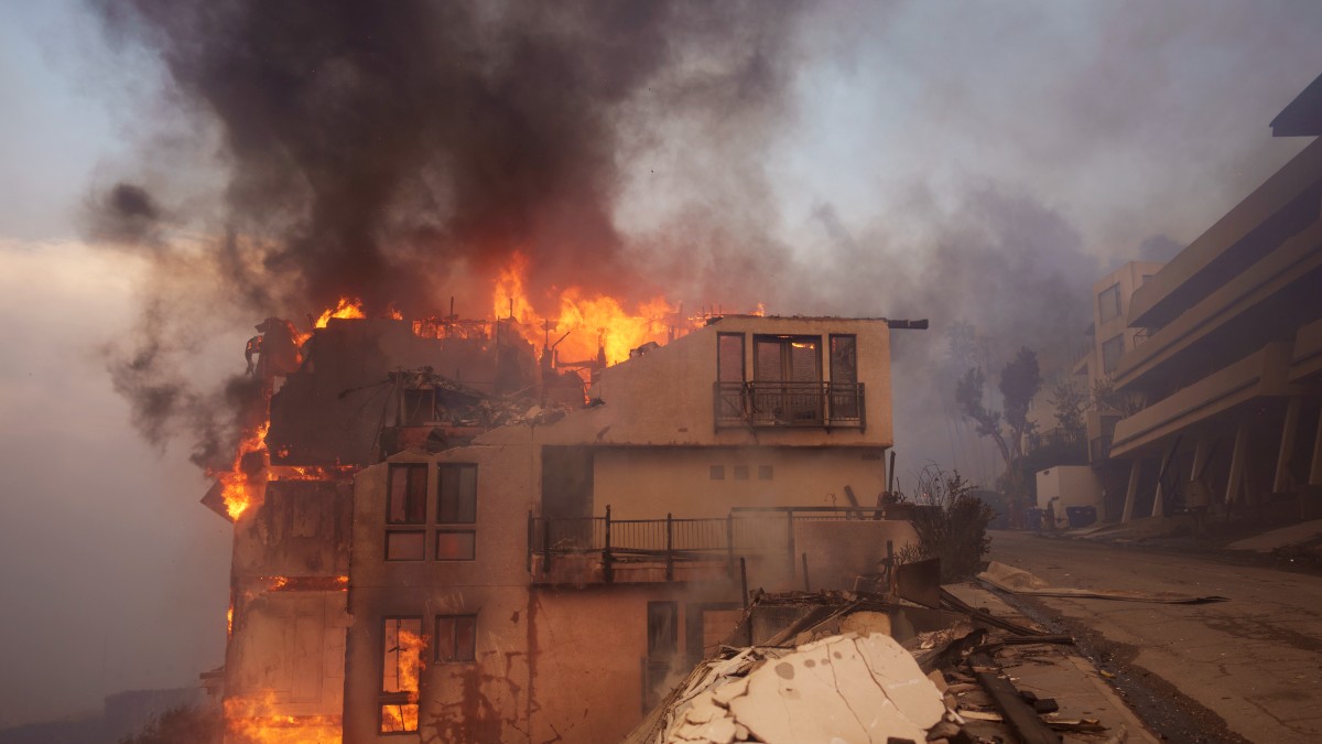 LA Palisades fire