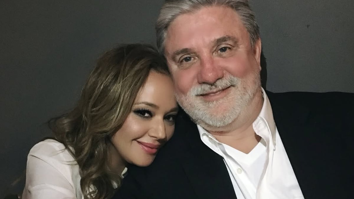 Leah Remini and Mike Rinder