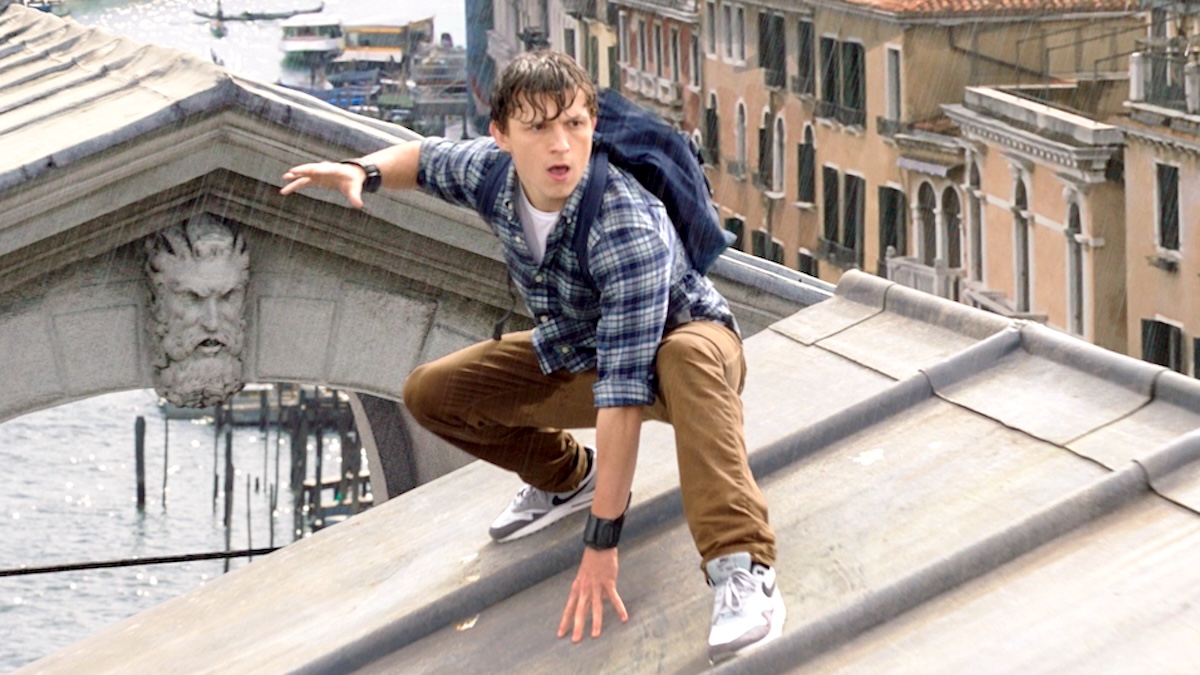 Tom Holland as Spider-Man in 'SPIDER-MAN: ™ FAR FROM HOME'