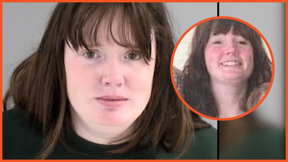 Erin Elizabeth Strotman mugshot and social media image composite