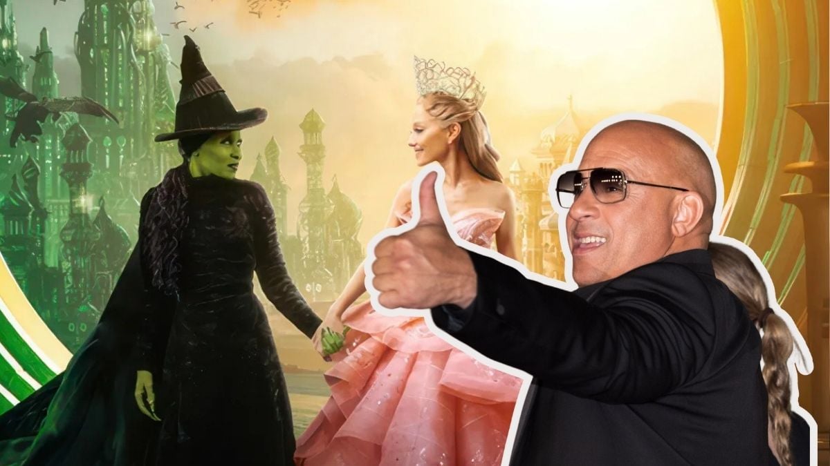 'What a loser': Yeah, we need to talk about that snitty little 'tsk' Vin Diesel let out when 'Wicked' won an important Golden Globe