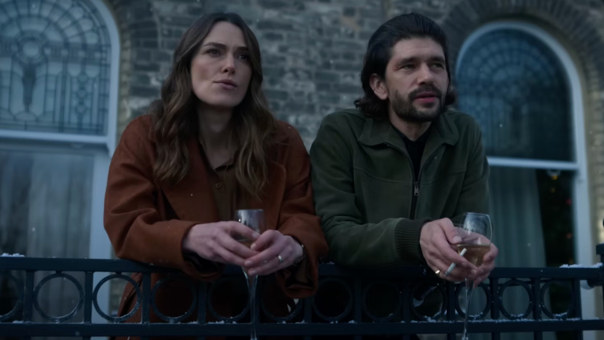 Keira Knightley and Ben Whishaw in Netflix's Black Doves