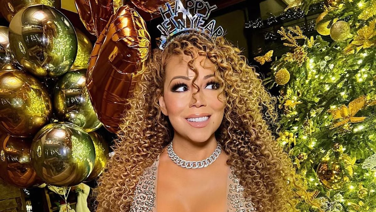 Mariah Carey is ready to wrap the season with a busty sparkly dress and a detail that has everyone begging her to keep – We Got This Covered