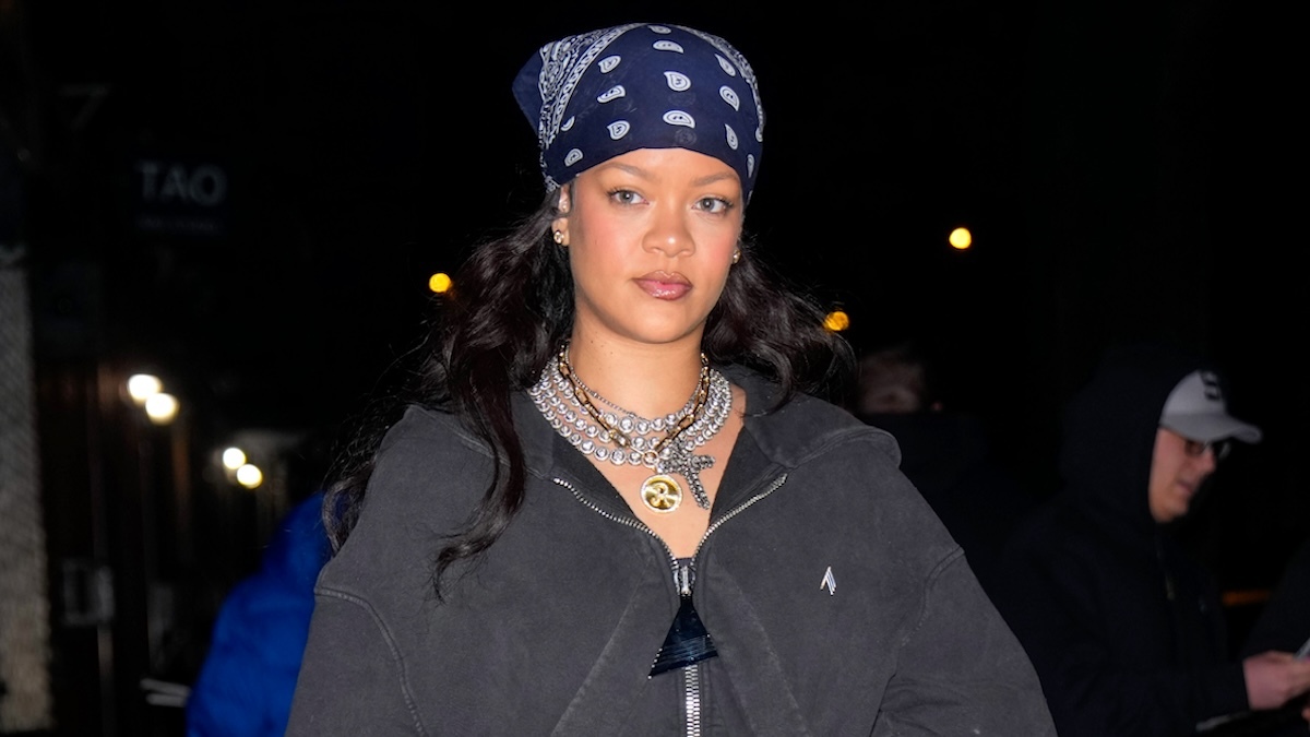 Rihanna is seen on December 28, 2024 in New York City