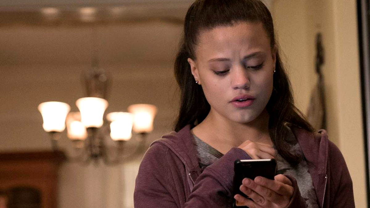 Sarah Jeffery as Cristina Santos in Shades of Blue