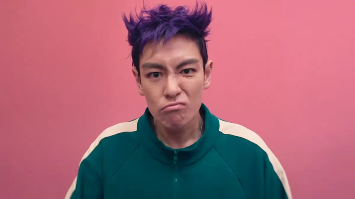 T.O.P in Squid Game.