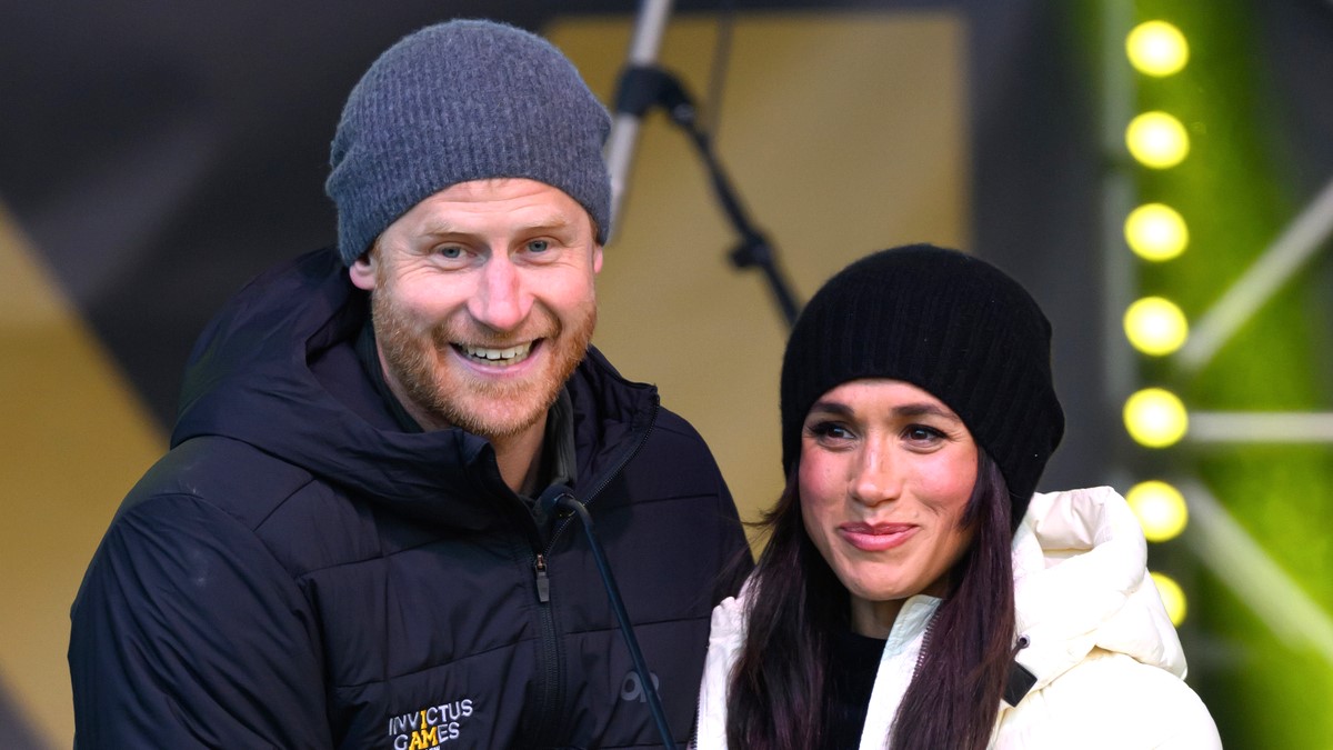 Prince Harry, Duke of Sussex and Meghan, Duchess of Sussex attend the Whistler Welcome Celebration during day two of the 2025 Invictus Games on February 10, 2025 in Whistler, British Columbia.