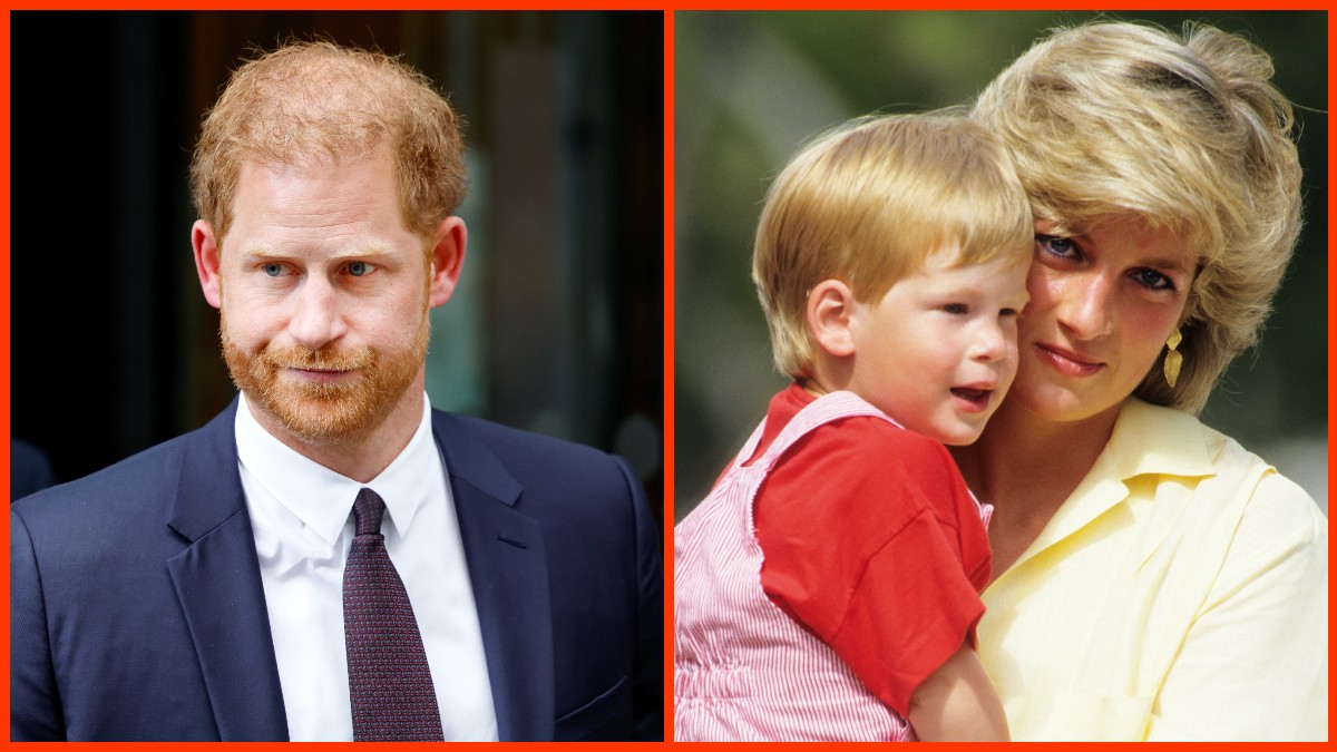 Prince Harry and Princess Diana